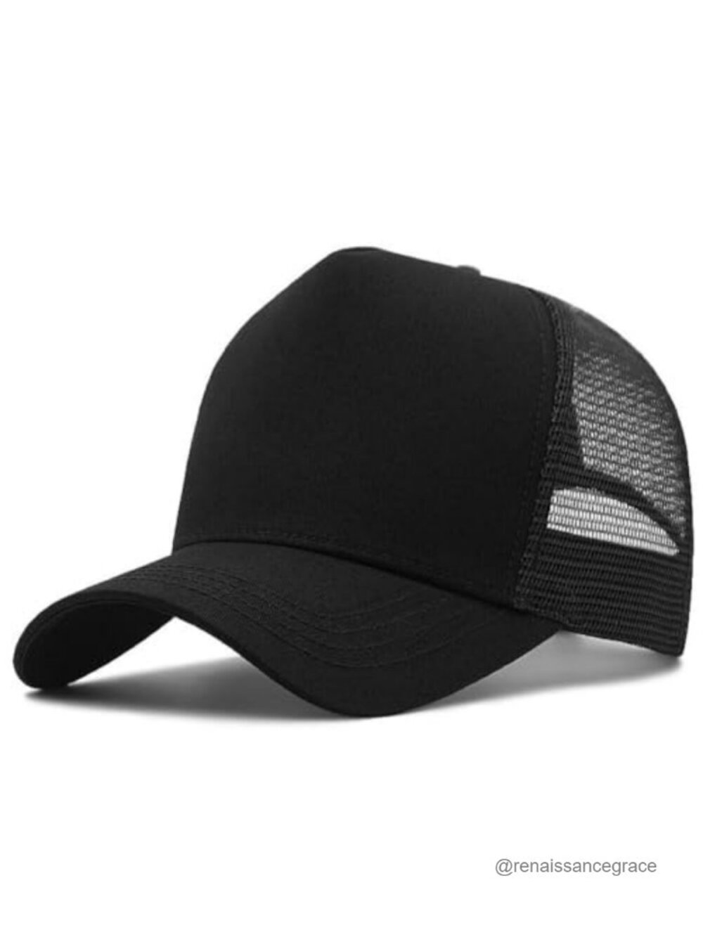 Oversize XXL Mesh Trucker Hat Big Head High Crown Baseball Cap Men